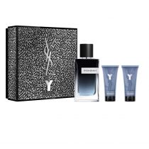 Yves Saint Laurent Y, Zestaw podarunkowy, woda perfumowana 100ml + Żel pod prysznic 50ml + balsam po goleniu 50ml