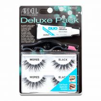 Ardell Rzęsy i akcesoria Natural 101 1 para sztucznych rzęs Black + Lash Adhesive klej do rzęs 2,5g + Lash Applicator aplikator do rzęs