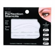 Ardell Szablony do brwi Brow Perfection Stencils 4 szt.