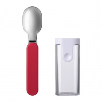 Mepal Mepal Ellipse Nordic Red 14,5 Cm Czerwona Łyżka Składana Ze Stali Nierdzewnej