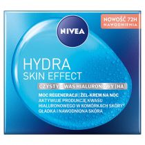 Nivea Hydra Skin Effect Refreshing krem na noc 50 ml dla kobiet