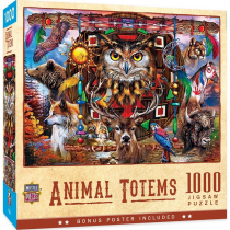 Masterpieces Puzzle 1000 Duch zwierząt