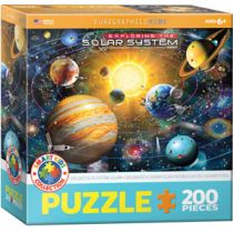 Puzzle 200 el. Smartkids Exploring the Solar System Eurographics