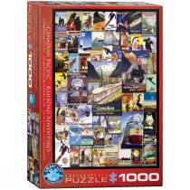Eurographics Puzzle 1000 elementów Stare plakaty Kolej w Kanadzie