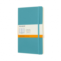 Moleskine 8058341715505 notesy  klasyczny kolekcja Large/A5; liniowane; Soft Cover; szybki dostęp Niebieski QP616B35