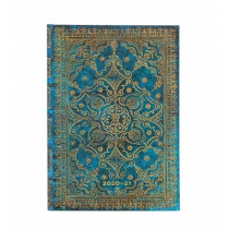 Paperblanks Kalendarz książkowy midi 2020-2021 Azure