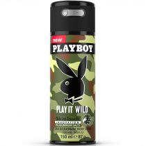Playboy Man PLAY IT WILD SKINTOUCH DEZODORANT ZAPACHOWY 150ml MĘSKI