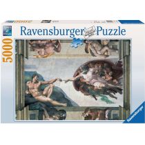 Ravensburger RAVEN. 5000 EL. MICHAŁ ANIOŁ: STWORZENIE Puzzle PR-174089