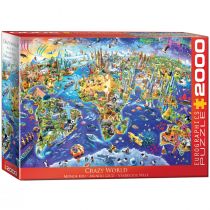 Puzzle 2000 Szalony świat