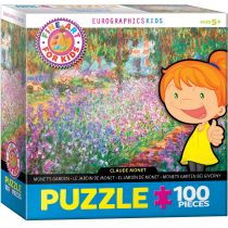 Eurographics 6100-4908 puzzle w ogrodzie Monet's (100-częściowy) 6100-4908