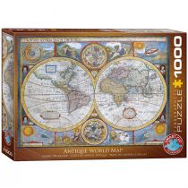 Eurographics Puzzle 1000 Antyczna Mapa Świata 6000-2006