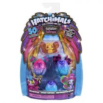 Spin Master Wilder Wings Multipack with 4 Hatchimals and 4 Mix and Match Wings, Pionek 0778988354377