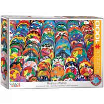 EuroGraphics Eurographics puzzle 1000 części - talerze meksykańskie