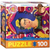 Puzzle 100 el. Frida Self Portrait the Frame 6100-5425 Eurographics