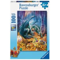 Ravensburger Puzzle 100 Smok w jaskini XXL -