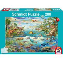 Schmidt Spiele puzzle Świat dinozaurów