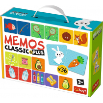 Trefl Memo Classic&Plus Logic Nowa