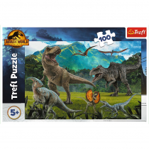 Puzzle Dinozaury Park Jurajski 100 elementów