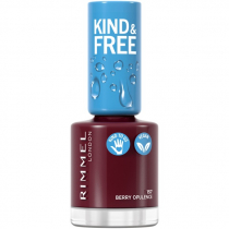 Rimmel London London KIND&FREE wegański lakier do paznokci nr 157 Berry Opulence 8.0 ml