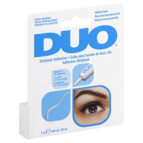 DUO QUICK-SET Striplash Adhesive - Klej do rzęs - White/Clear DUOSADWCL