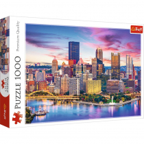 Trefl PAP Puzzle 1000 Pittsburgh Pensylwania USA10723 - PAP