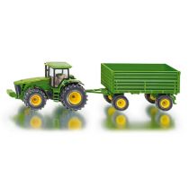 John Traktor Deere 8430 z przyczepą