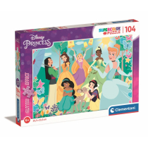 Clementoni Puzzle 104 Brokat Princess -