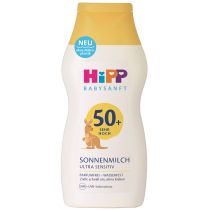 Hipp Babysanft Balsam ochronny na słońce od 1. dnia życia Ultra Sensitiv SPF50+ 200 ml
