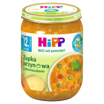 Hipp Zupka jarzynowa z ziemniaczkami po 12. miesiącu 250 g Bio