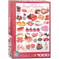 Eurographics słodycze części do Valentin 1000 format pionowy puzzle Sweet Line