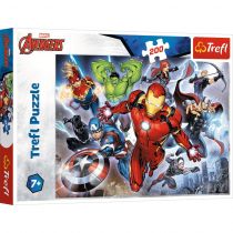Trefl Puzzle 200el Waleczni Avengersi Disney Marvel The Avengers 13260