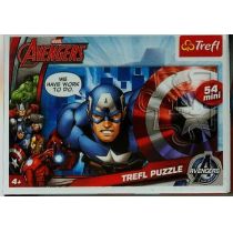 Trefl Puzzle mini 54 Drużyna Avengers