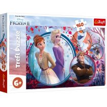 Puzzle 160 Siostrzana Przygoda Frozen 2 15374