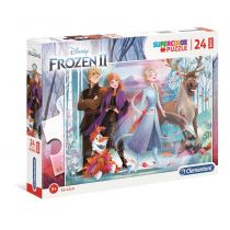Clementoni Puzzle 24el Maxi Super Kolor Kraina Lodu 2