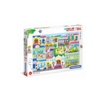 Clementoni puzzle In the city