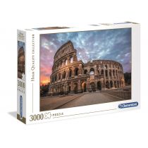 Clementoni Puzzle 3000el Wschód Słońca nad Koloseum 33548