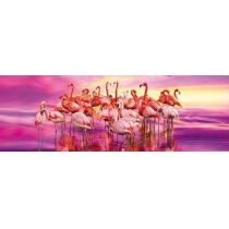 Clementoni Puzzle 1000 Panorama Flamingo