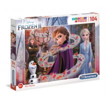 Clementoni Puzzle 104 Brokat Frozen 2 Glitter