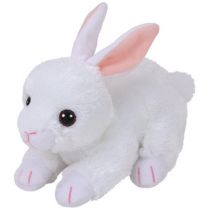 Ty Inc Beanie Babies Cotton biały królik 15cm