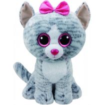 Ty Meteor Beanie Boos Kiki - Szary kot, 42 cm GXP-582944