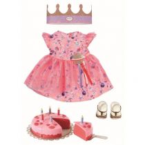 Zapf Creation Baby born - Ubranko Zestaw urodzinowy 43cm -