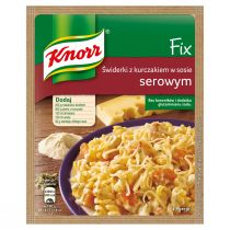 Knorr Świderki z kurczakiem w sosie serowym 45 g