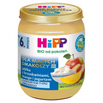 HIPP - Przecier owocowy z jogurtem typu greckiego po 6 miesiącu