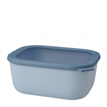 Mepal Mepal Cirqula Oblong Nordic Blue 3 L Niebieska Miska Kuchenna Plastikowa Z Pokrywką
