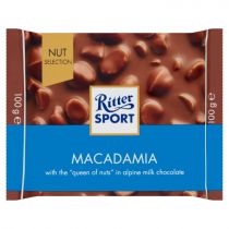 Ritter Sport CZEKOLADA MLECZNA Z ORZECHAMI MAKADAMIA 100G zakupy dla domu i biura OF7056