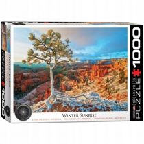 Eurographics Puzzle 1000 elementów. Zimowy wschód słońca