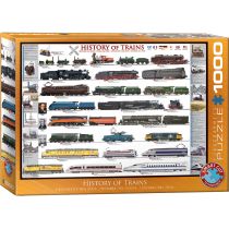 Eurographics puzzle części 1000 historii pociągi 00251