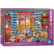 Eurographics Puzzle 1000 Pokój pełen kolorów -