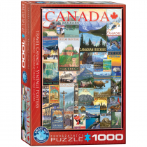 Eurographics Puzzle 1000 elementów. Stare plakaty, Kanada