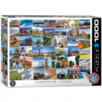 Eurographics Puzzle 1000 elementów Globtroter Kanada